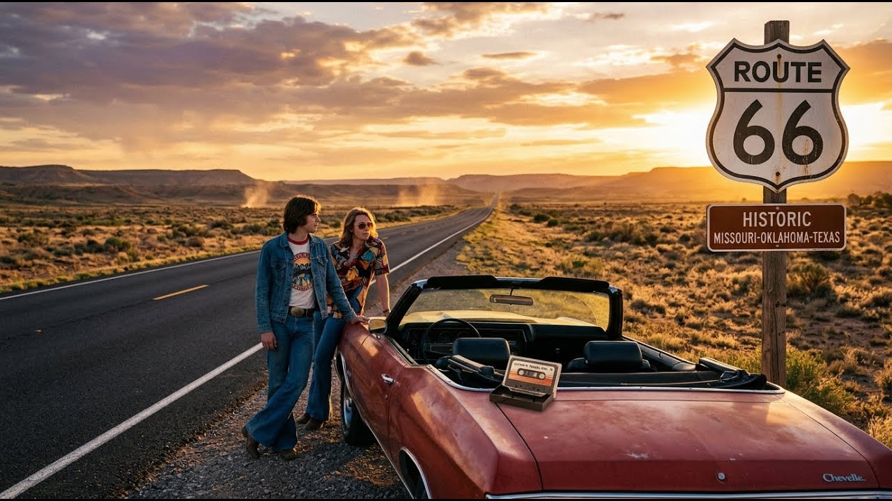 70s Road Trip Mix | Golden Oldies & Classic Hits | Vintage Highway Music Journey