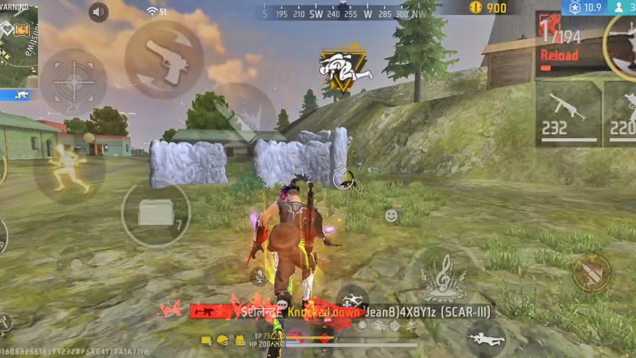 Free fire ( solo vs squad) gameplay 🙂🙂🙂