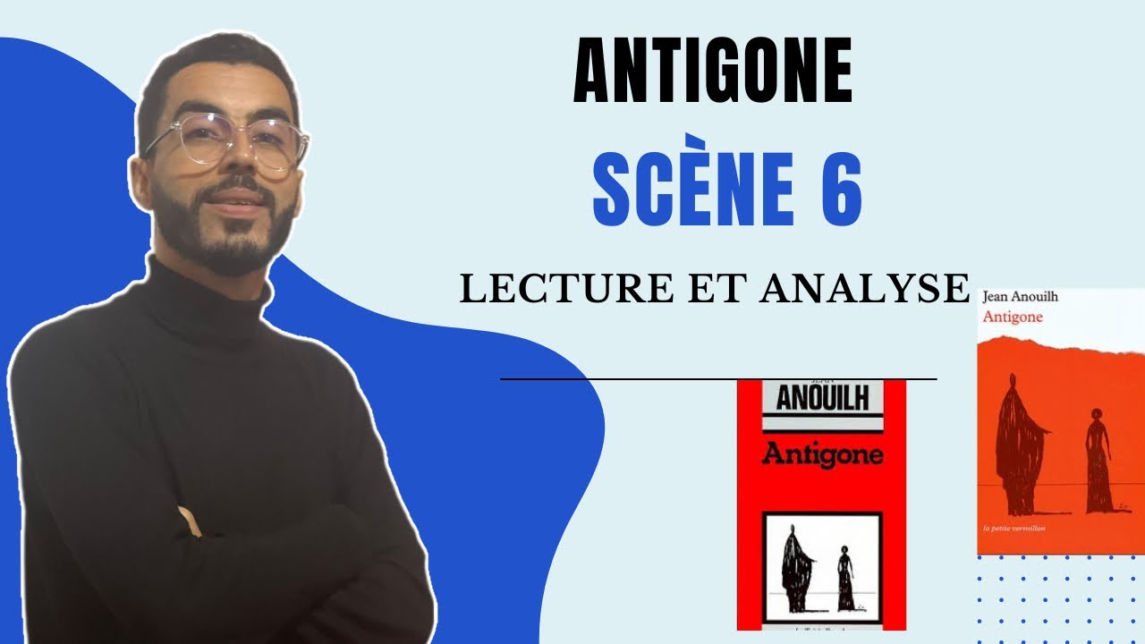 1BAC : Antigone| Lecture et analyse de la scène 6 (Antigone et Hémon)  قراءة مفصلة لجميع المشاهد🔥👌