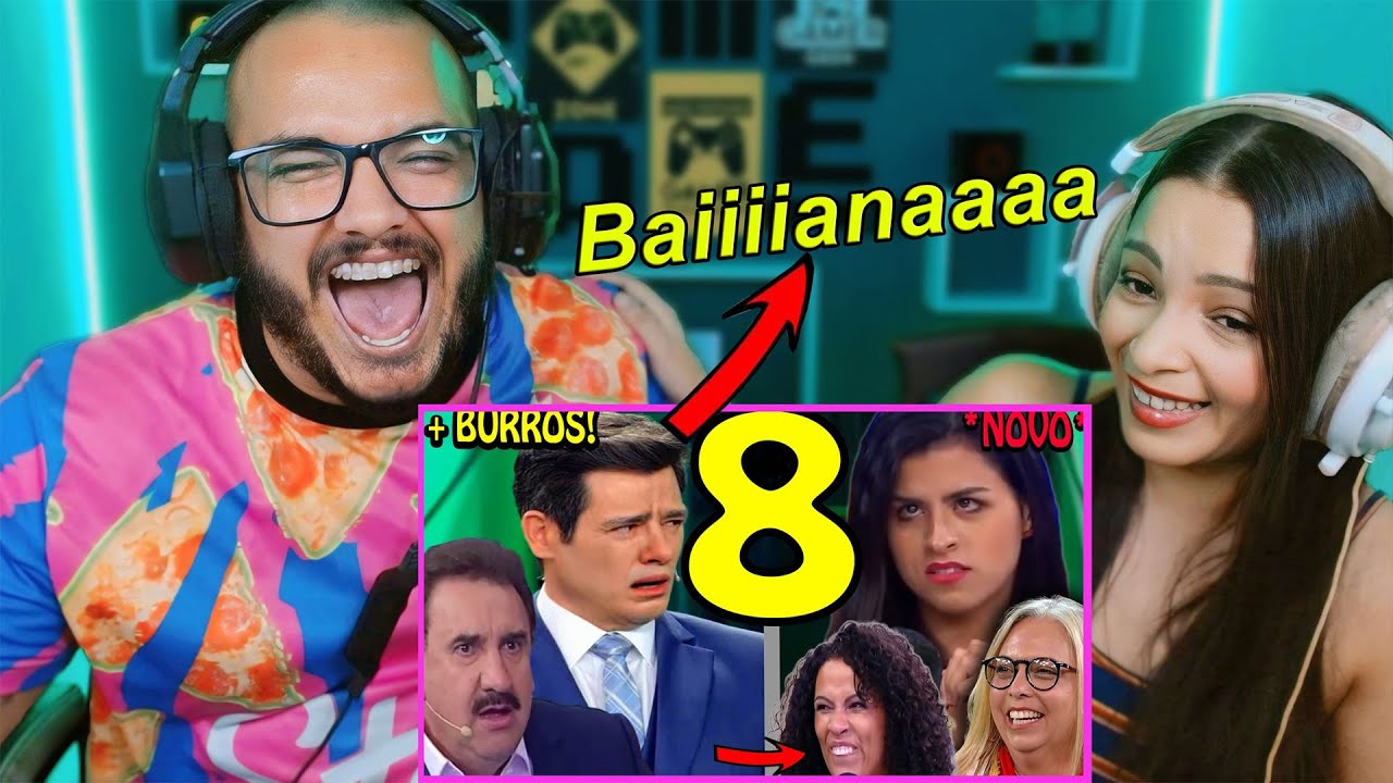 REAGINDO  As Pessoas mais Burr@s do Planeta 8. As Maiores Burrices na TV PARTE 8 @Fala de Tudo