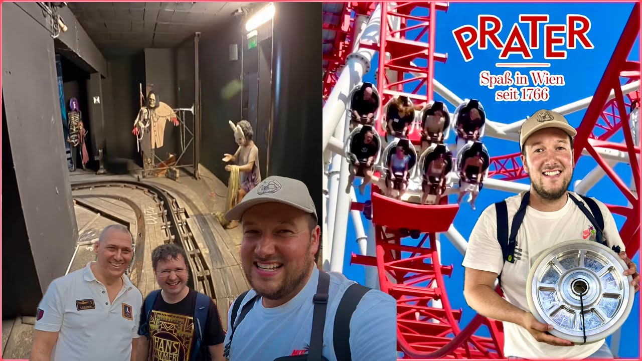 Hinter den KULISSEN im WIENER PRATER- Zu Fu&szlig; durch die GEISTERBAHN! |Teil 2 |
