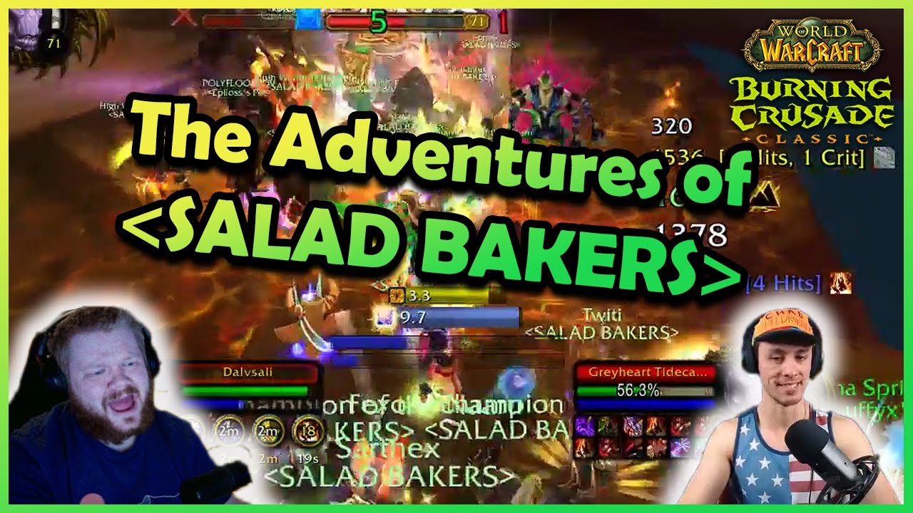 The Adventures of SALAD BAKERS!! | Daily Classic WoW Highlights #194 |