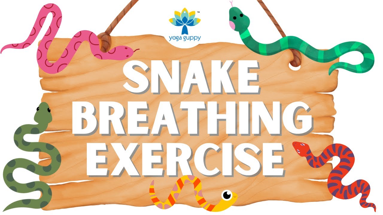 Breathing Exercise for Kids | Improve Lung Capacity | Snake Breathing | Yoga for Kids | Yoga Guppy