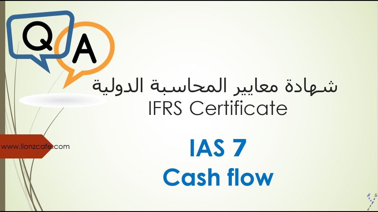 IAS 7   Cash flows   Q&A