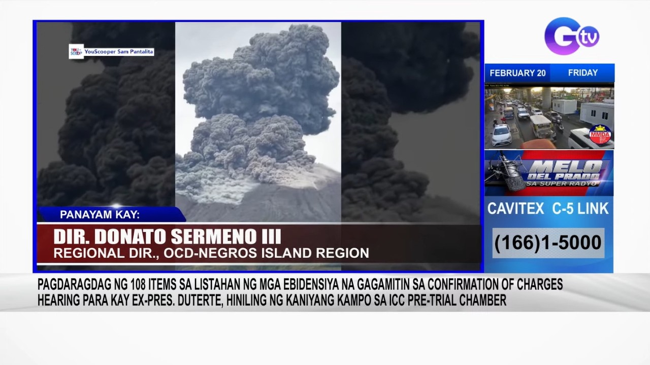 Bulkang Kanlaon, patuloy na binabantayan ng mga awtoridad