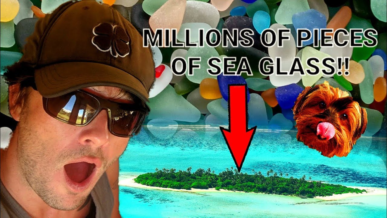 SEA GLASS ISLAND ARUBA - Home to MILLIONS of Pieces of Rare Sea Glass!!!
