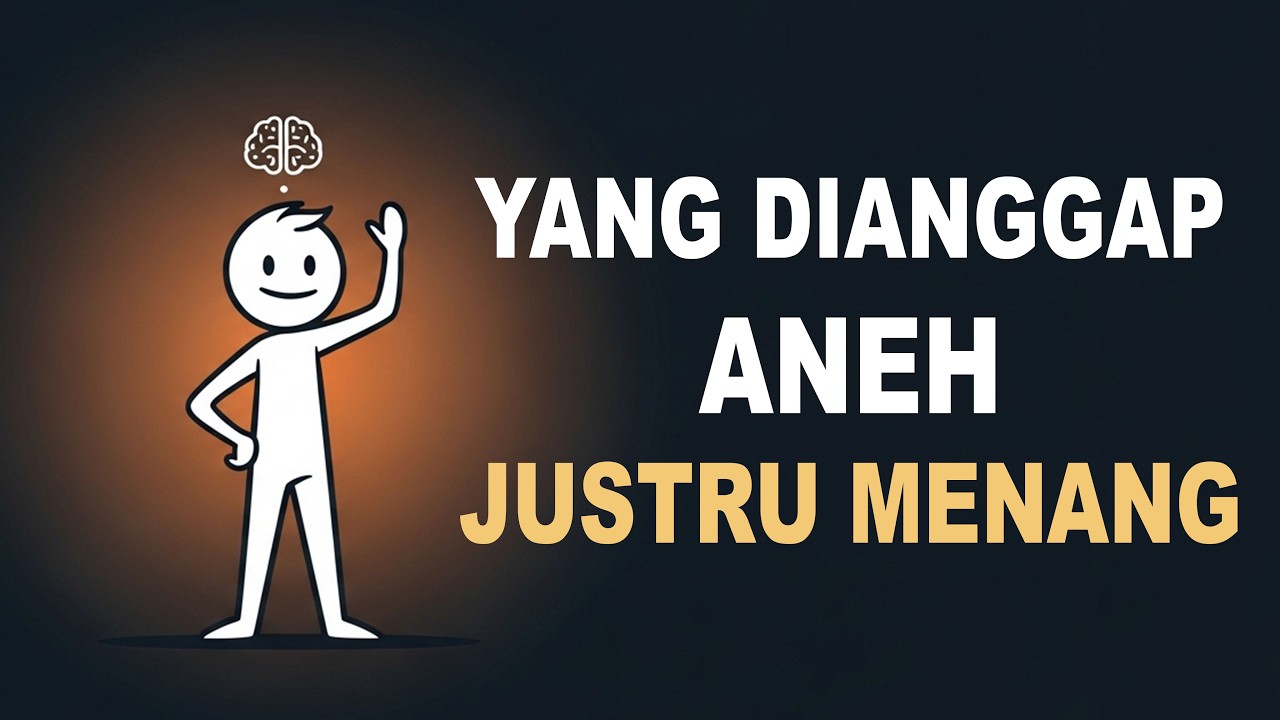 The Outcast Advantage: Mengapa Menjadi Orang Aneh dalam Pergaulan Adalah Senjata Rahasia Sukses