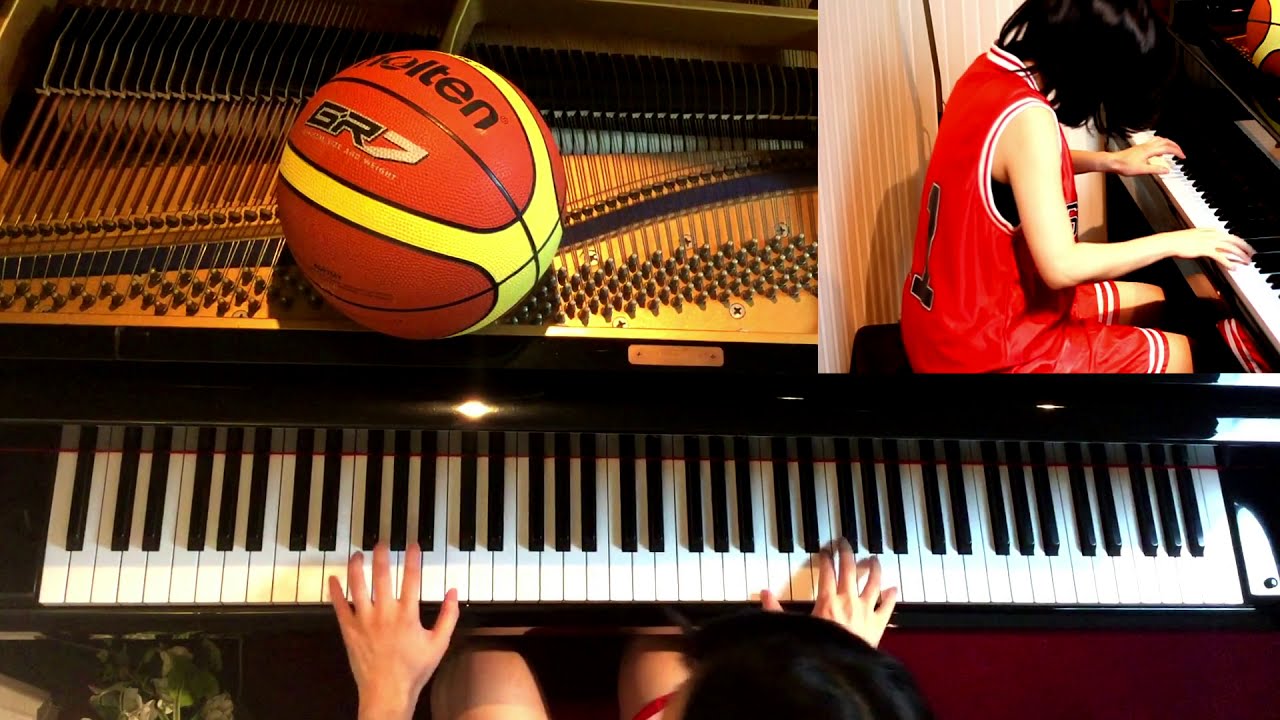 スラムダンク ピアノ 弾いてみた 世界が終るまでは～煌めく瞬間に捕われて～マイ フレンド SLAM DUNK ED PIANO COVER