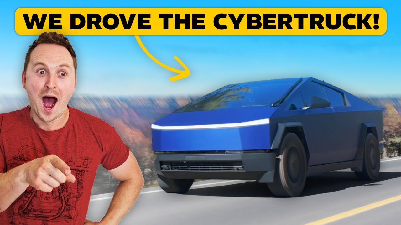 WE DROVE TO THE GRAND CANYON IN A TESLA CYBERTRUCK!