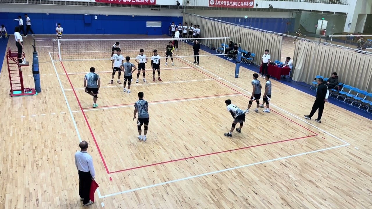 高中排球乙級聯賽瑞祥高中vs新營高中-第一局
