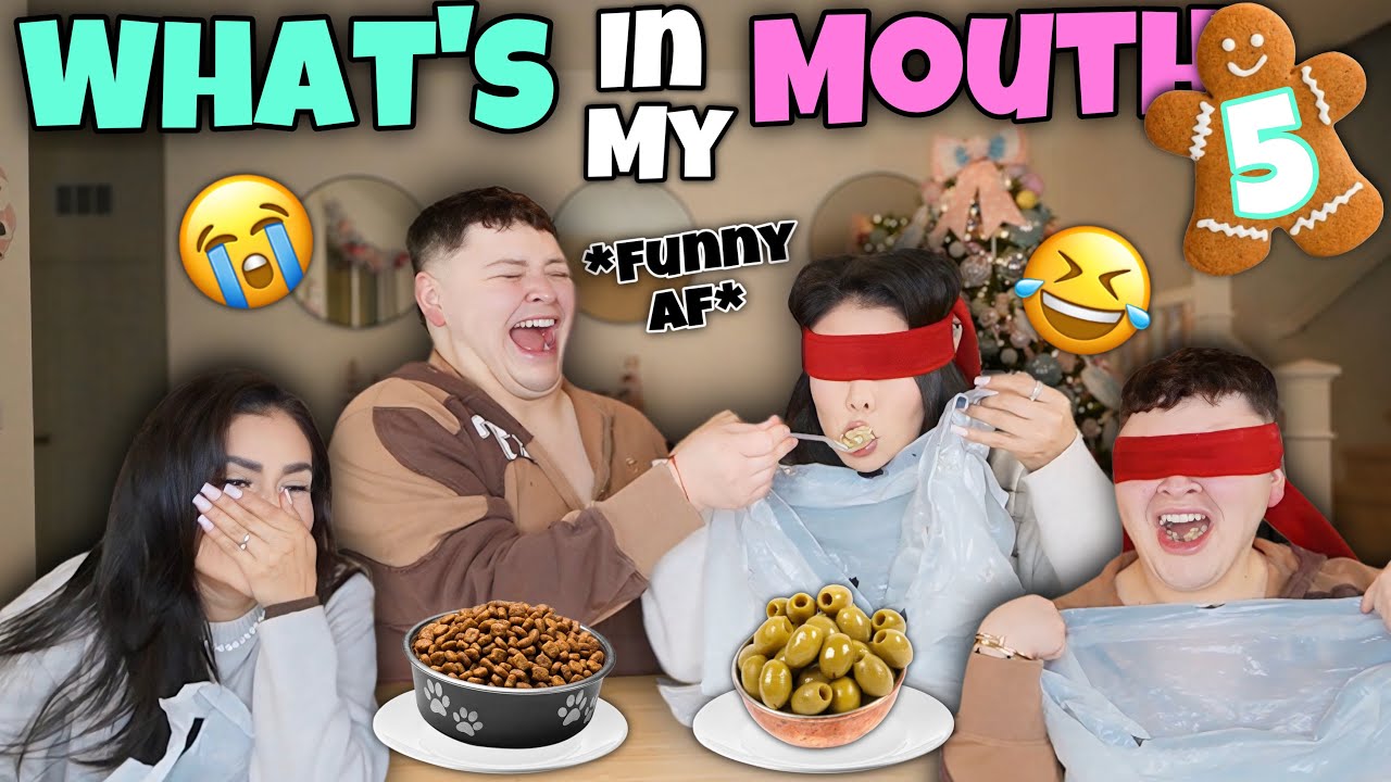 WHATS IN MY MOUTH CHALLENGE W/ MARLENE🤣😂