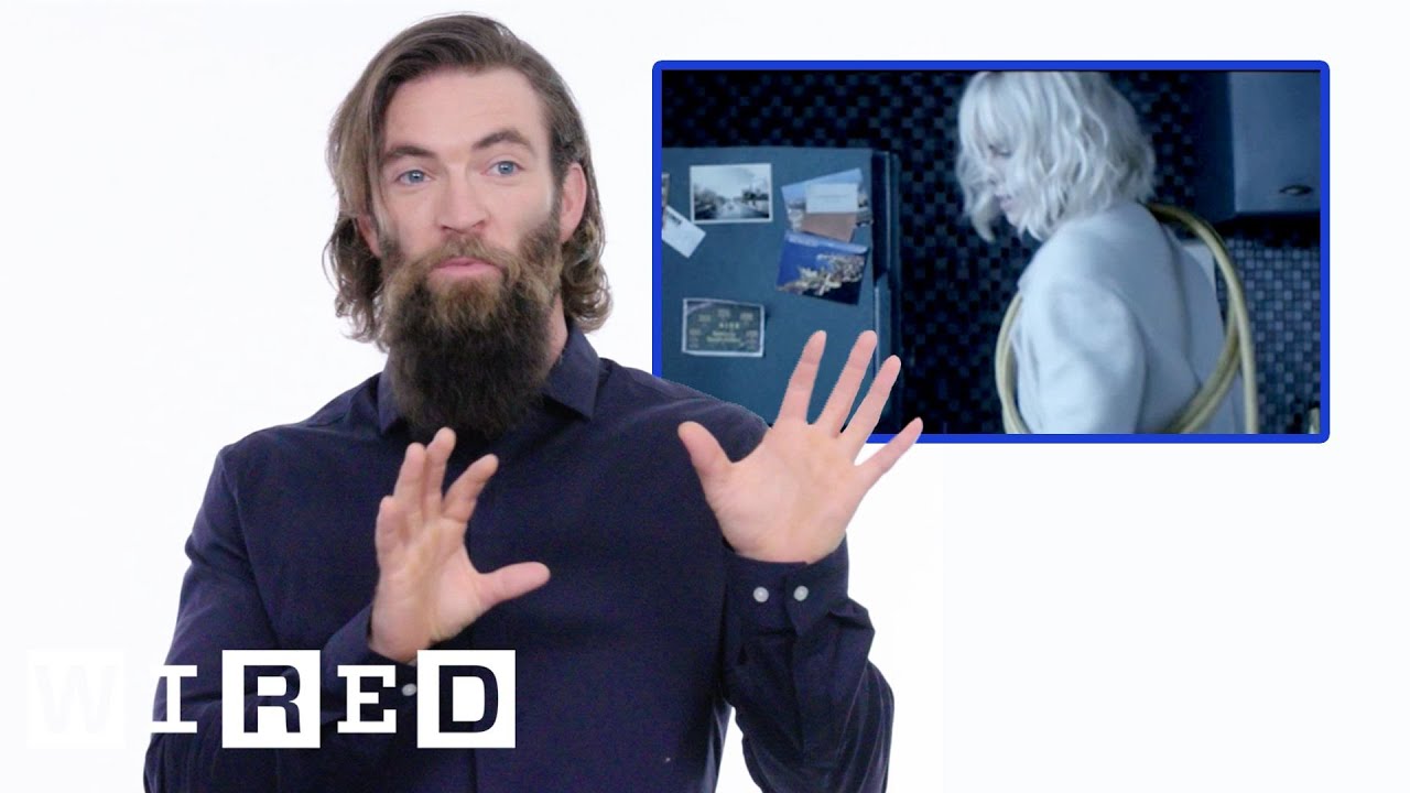Movie Stunt Coordinator Breaks Down 'Atomic Blonde' Fight Scene | WIRED