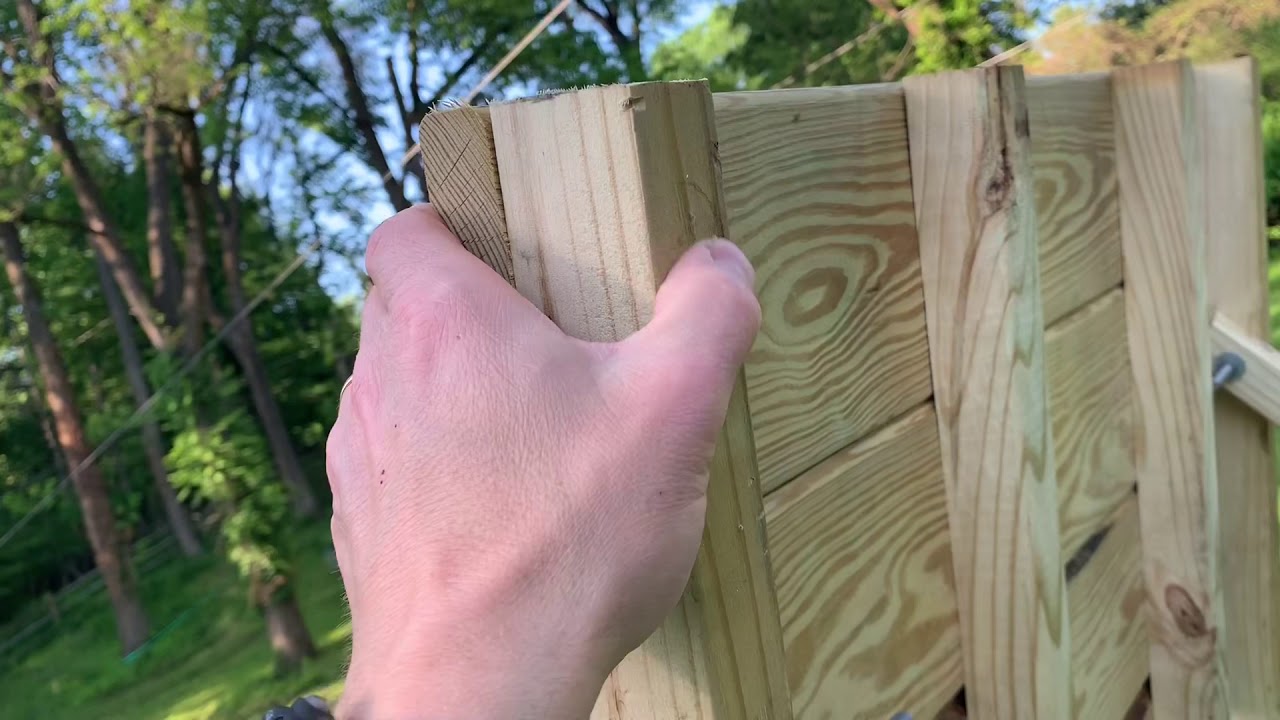 DIY Lacrosse wood rebounder