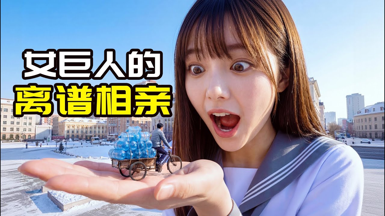 女巨人的奇葩相親，男方一個比一個離譜！搞笑短片