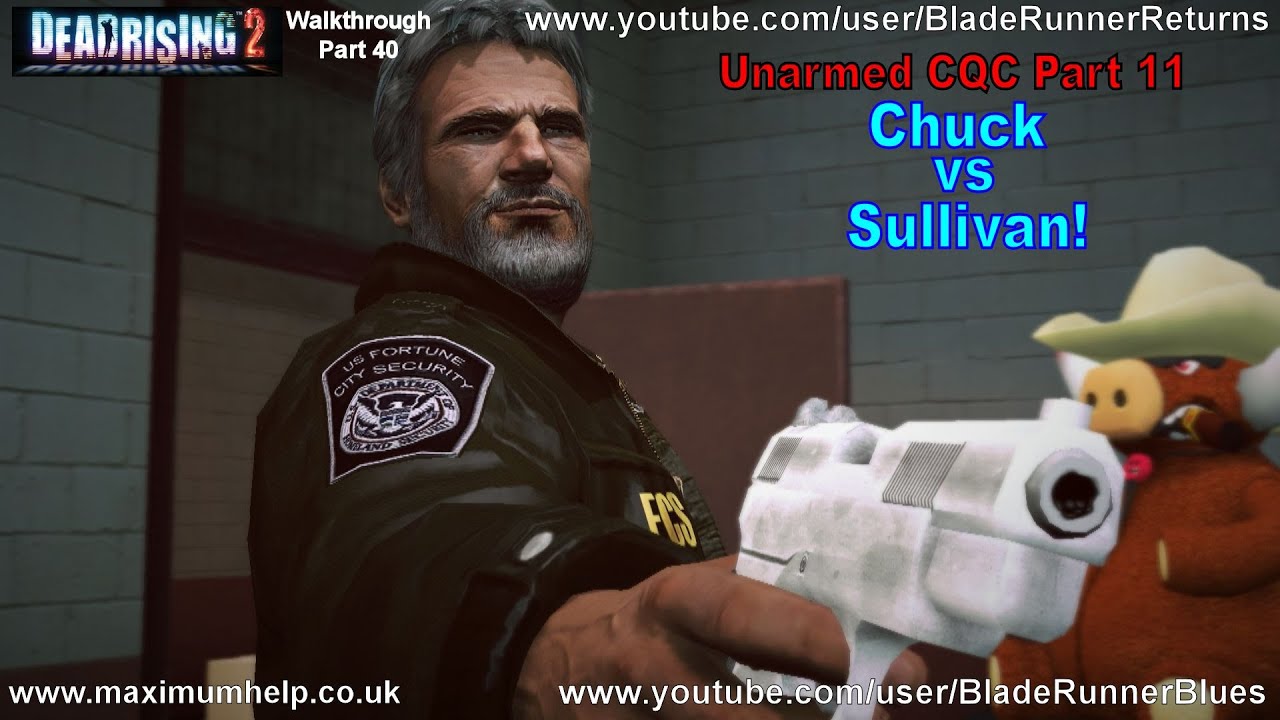 Unarmed CQC Pt 11 Sullivan Boss Fight! Dead Rising 2 Walkthrough PC Max Settings 1080p HD