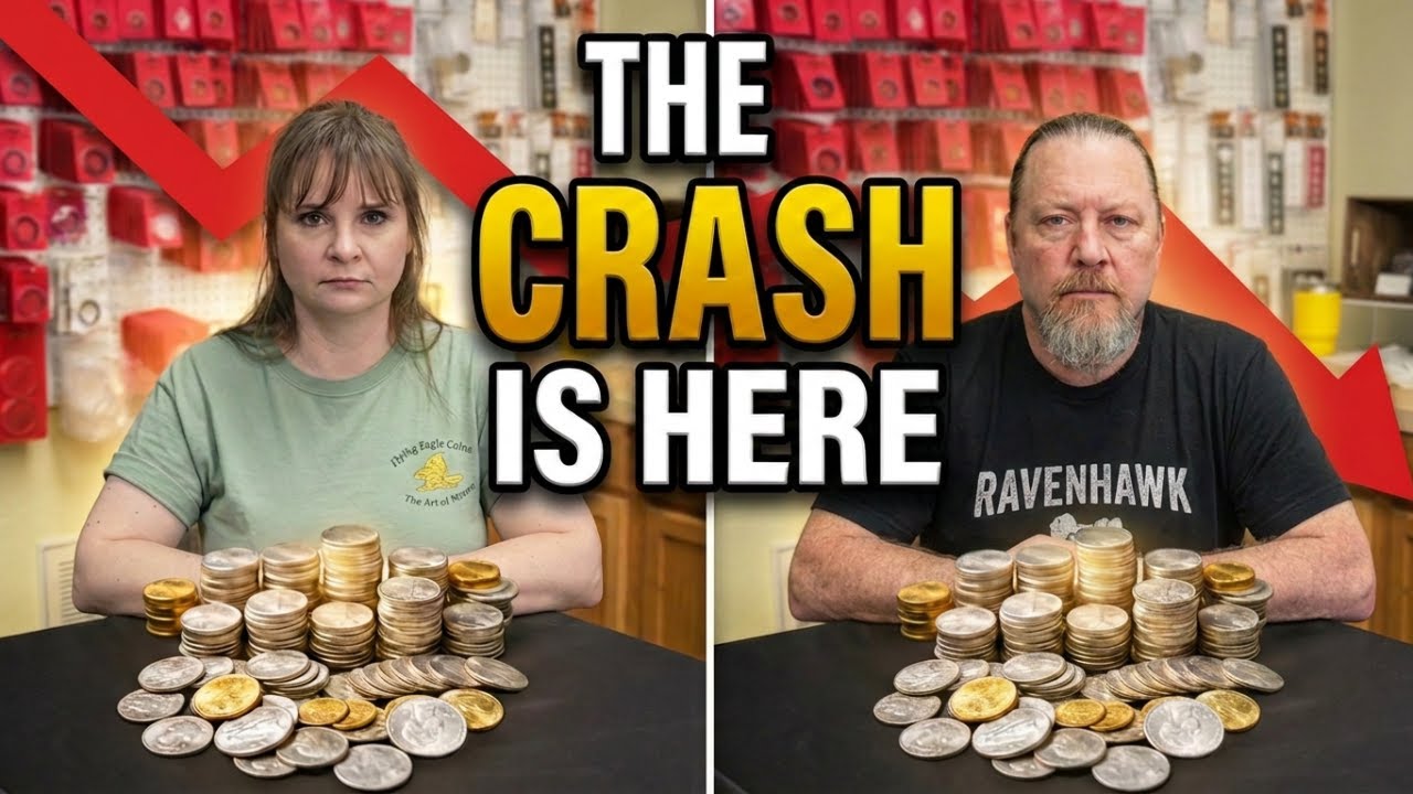 Gold & Silver CRASH! THIS Is What YOU Should Do!