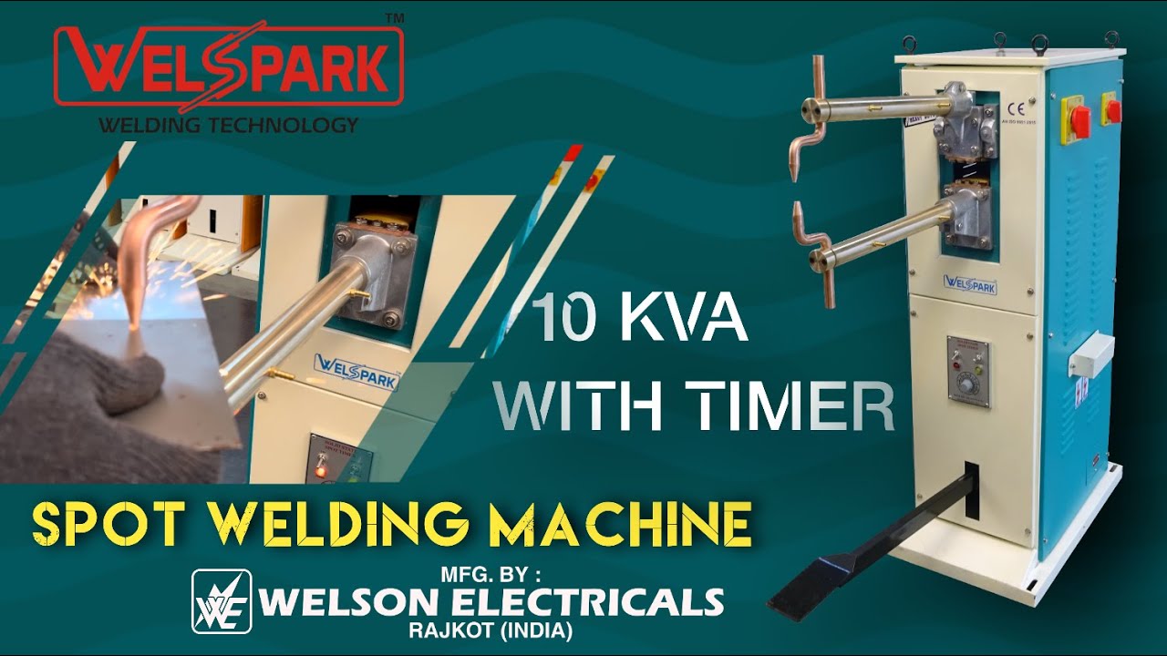 Welspark 10 KVA  With Timer Spot Welding Machine. Rajkot (India)