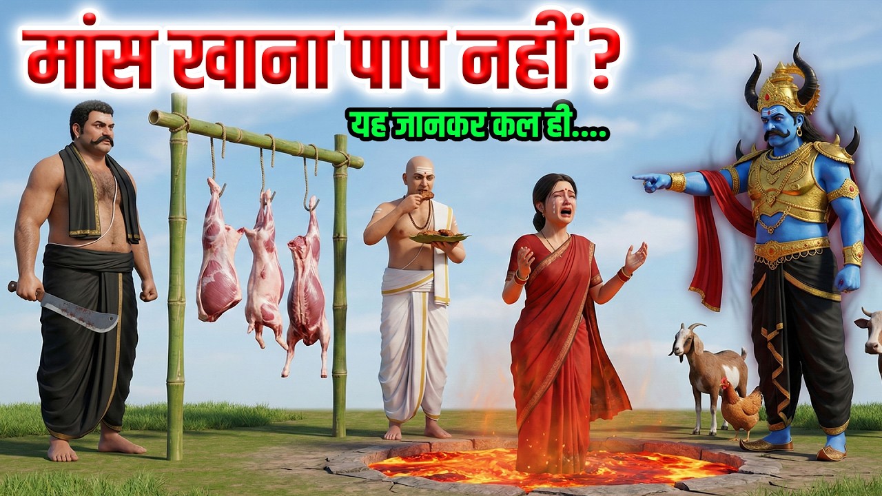 कितना मास खाना चाहिए। गरुड पुराण ।