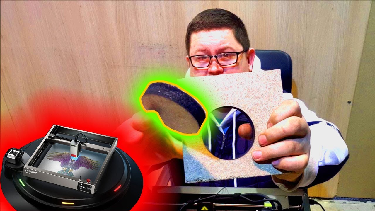 Najnowszy laser biurkowy ! wycina wszystko dzieki 4 laserom wbudowanym ! Falcon 2 od Creality