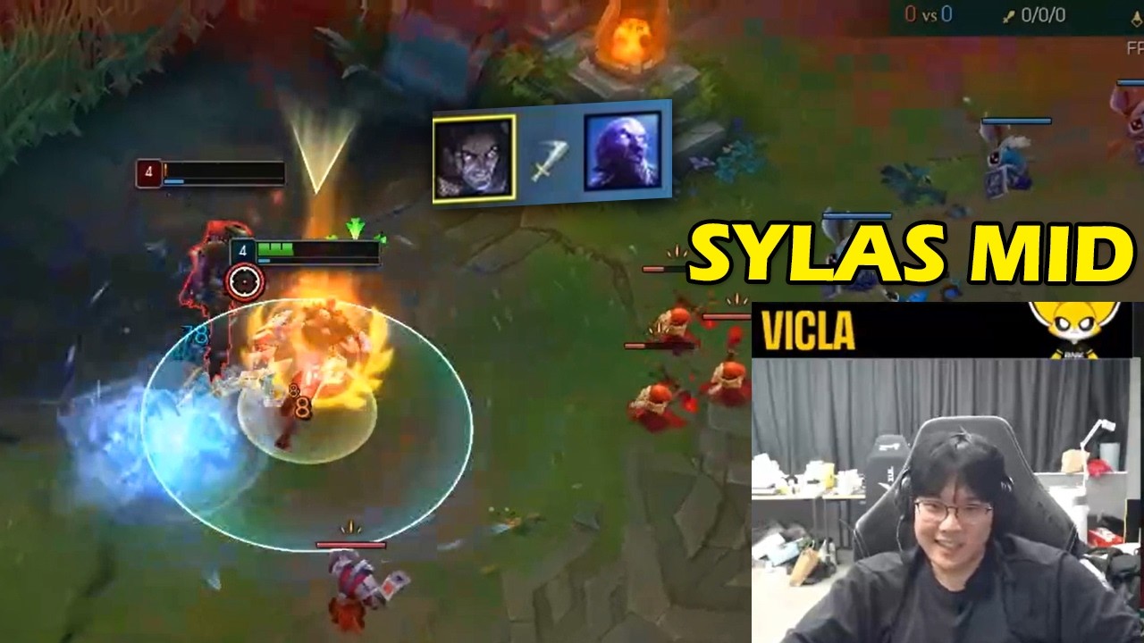 BFX Vicla Stream Sylas Crushing KR Challenger Ryze Mid