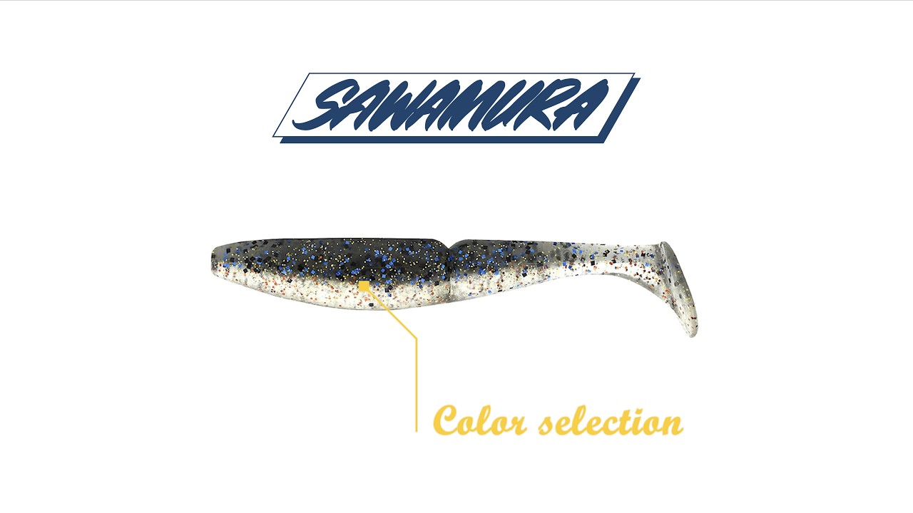 The Sawamura One Up Shad Soft Bait: The Japanese Market's Top Predator Magnet!