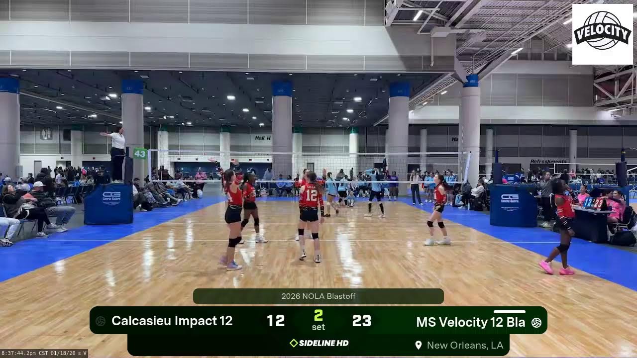 MS Velocity 12 Bla vs. Calcasieu Impact 12 (2026.01.18)