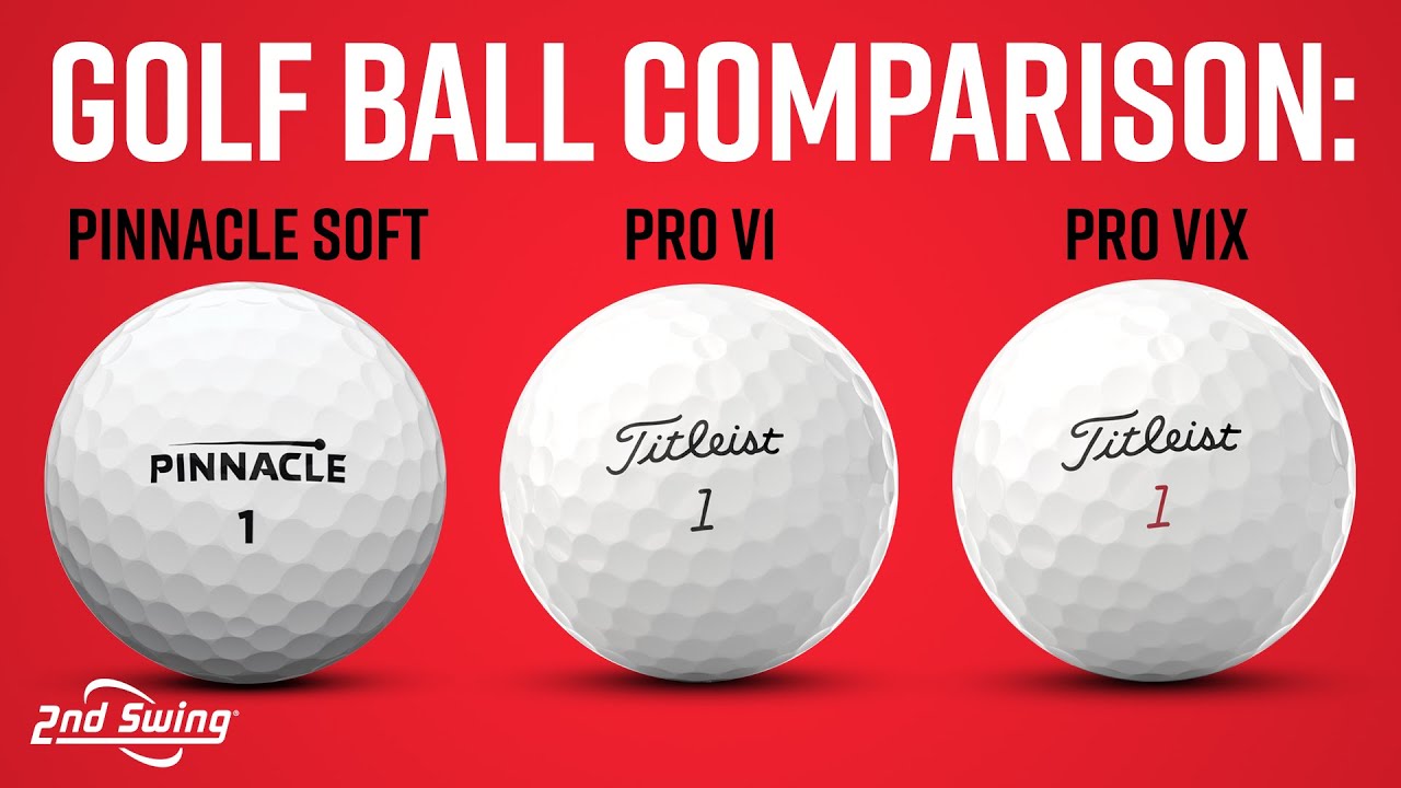 TITLEIST PRO V1 и PRO V1x против PINNACLE SOFT | Сравнение мячей для гольфа