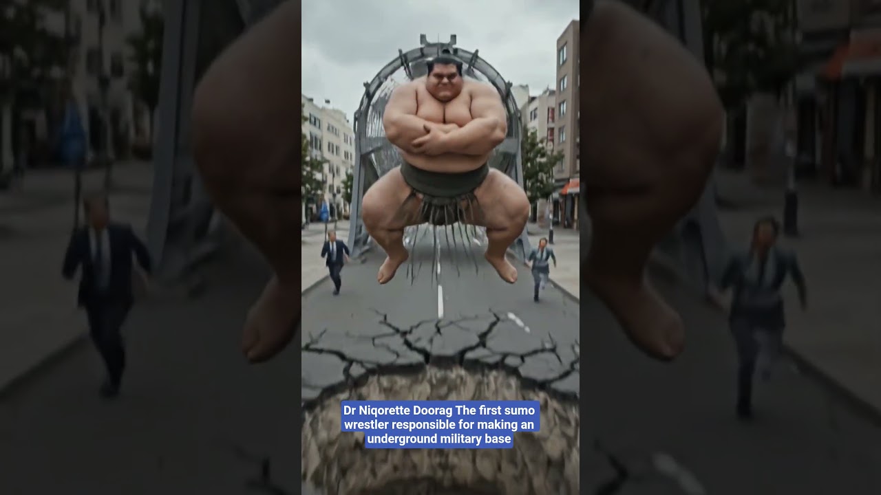 Dr Niqorette Doorag The first sumo wrestler responsible for making an underground military base