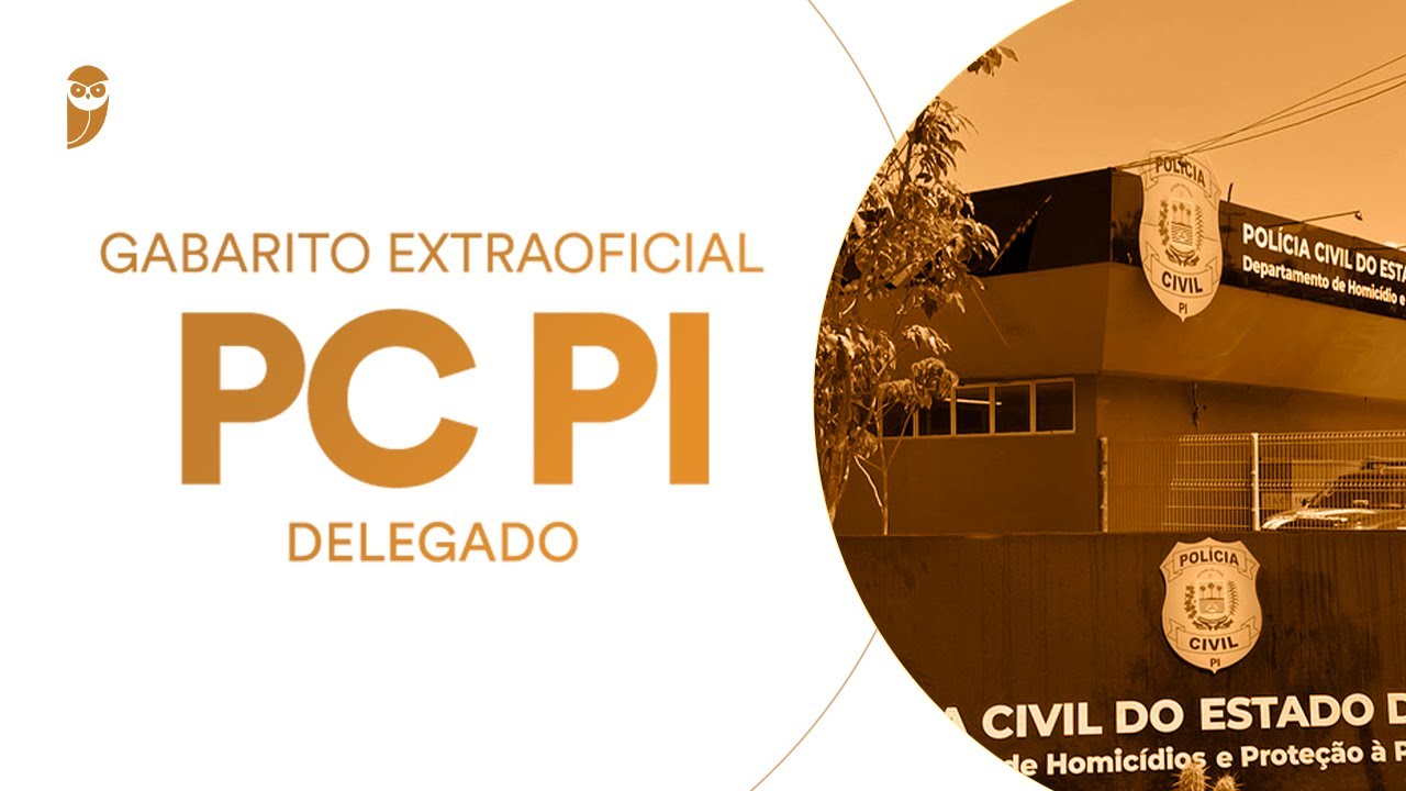 Gabarito Extraoficial: PC PI (Delegado)