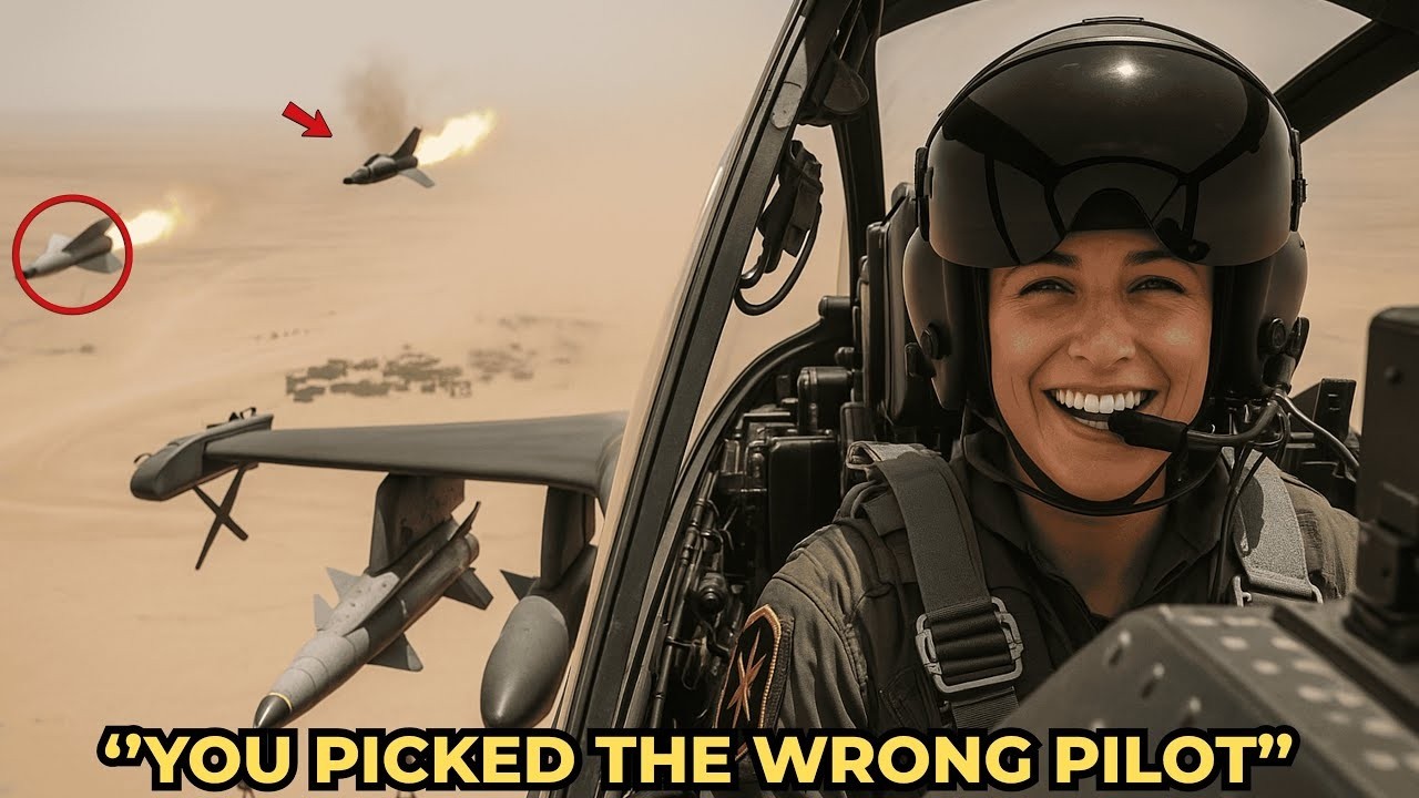 They Ambushed the Apache Pilot — Until Her Laugh Came Over the Radio Seconds Before Impact