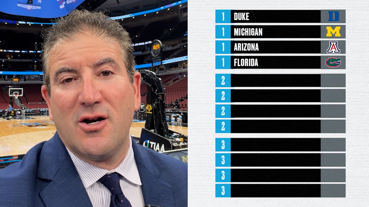 Predicting the March Madness men's bracket on Selection Sunday