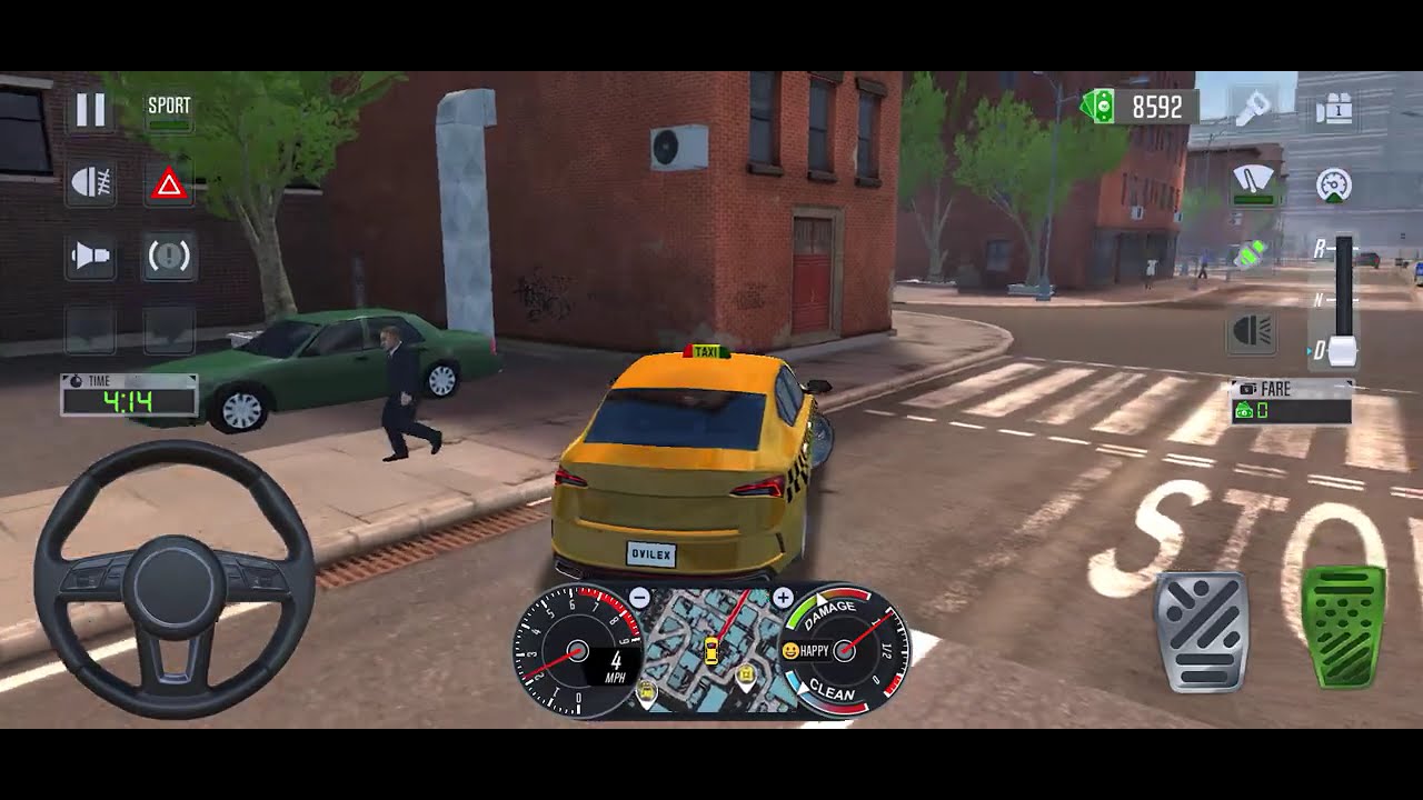 Taxi Car Simualtor Ios Gameplay