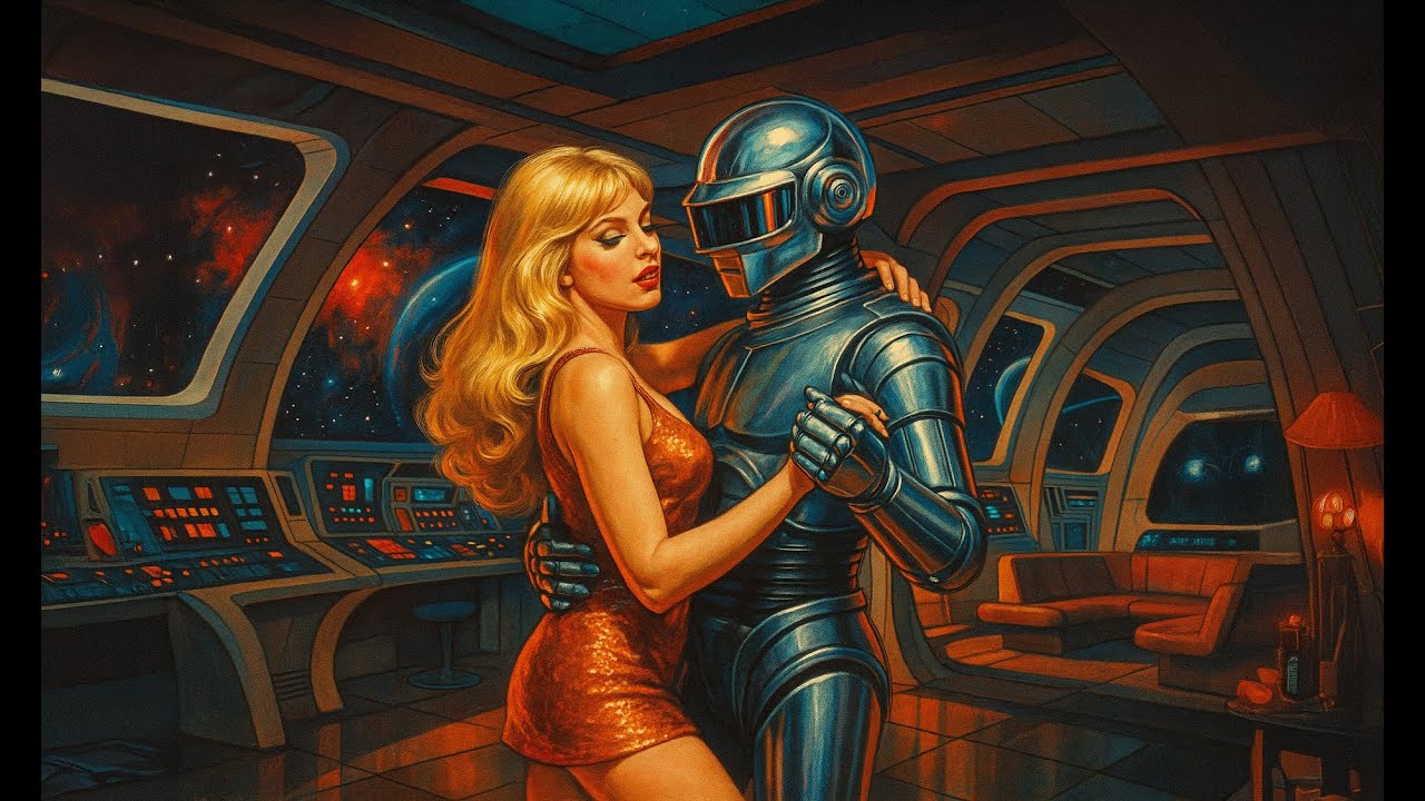 Neon Syntax &ndash; Robot Funk Visual | French House Aesthetic