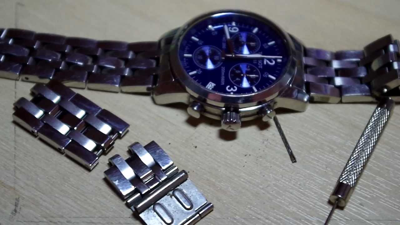 Tissot PRC200 watch strap adjustment