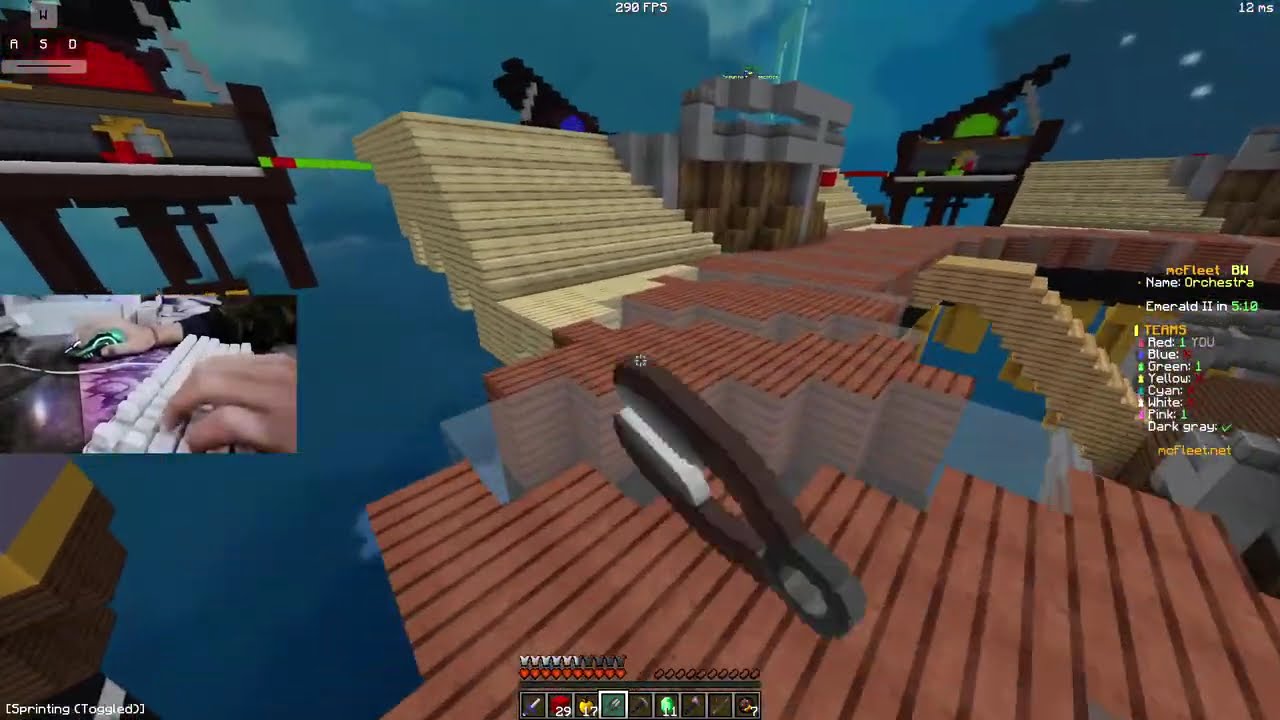 BAADMOSSHH HI KEHDE MITAAARRR!! ( MCFLEET BEDWARS STREAM )