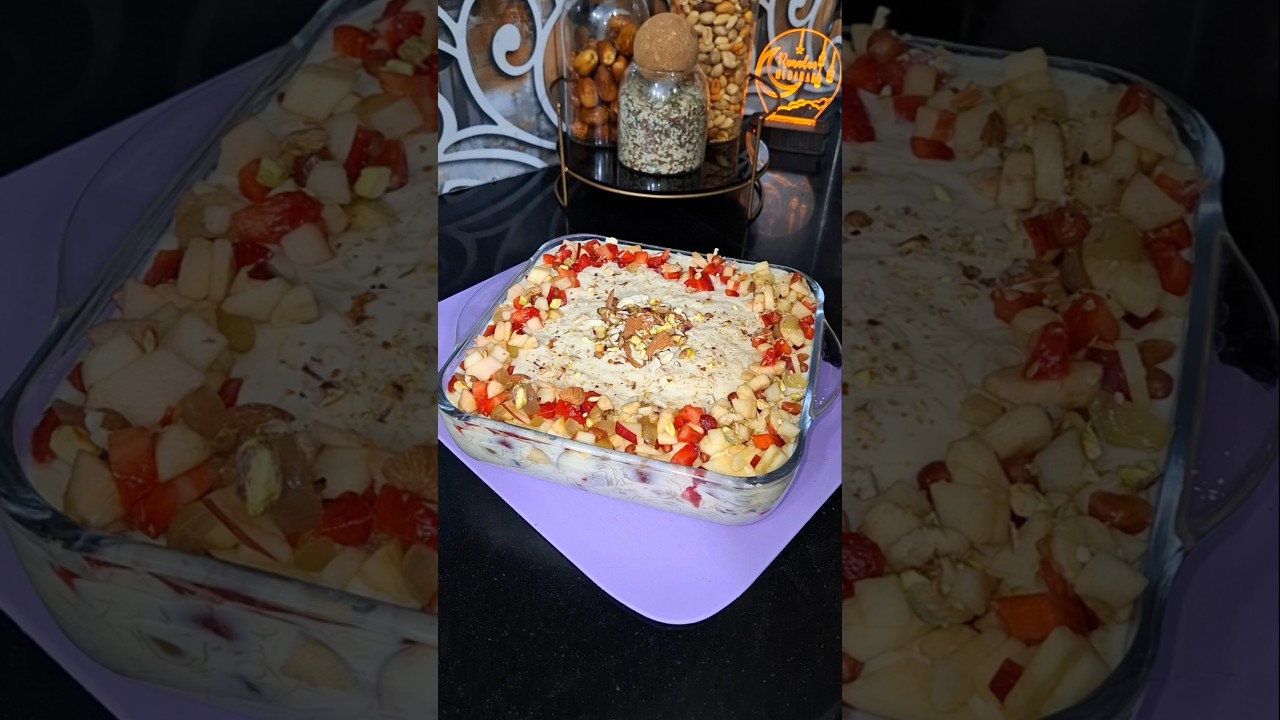 Eid Sawiya recipe with custard trifle by Alia Mubashir Foods #Desserts #dessertrecipe dessert