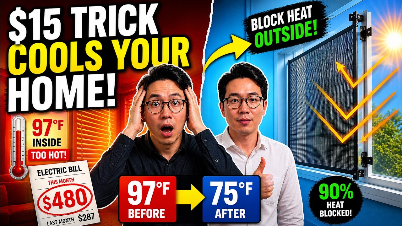 They Lied About Cooling Your Home&hellip; This $15 Window Trick Changes Everything