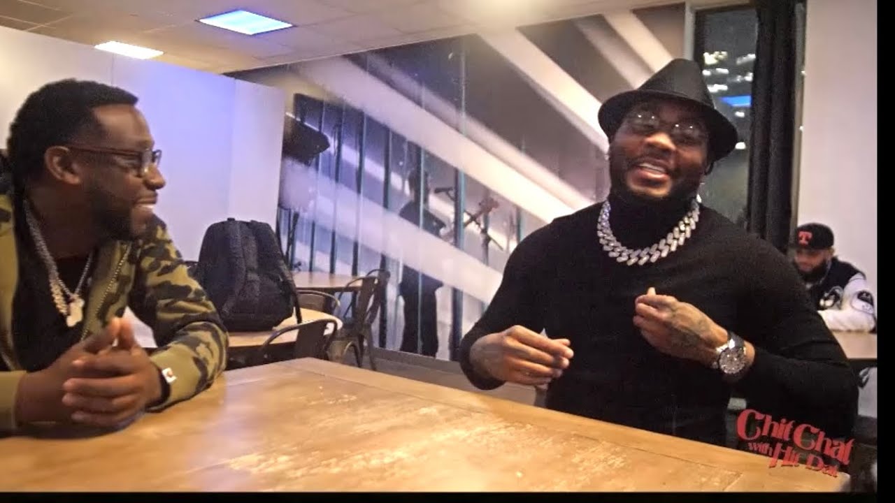 Kevin Gates walks off interview to hug Charleston White with Mr. Hit Dat ( Toyota Music Factory)