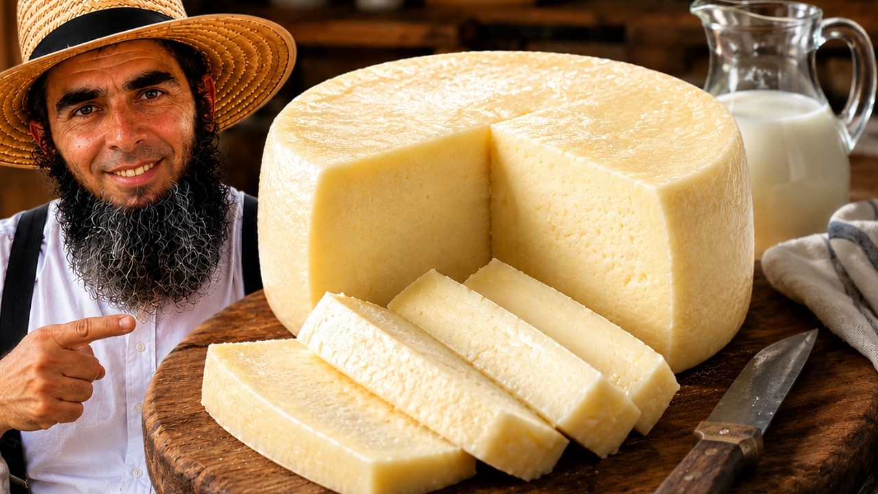 The Best Homemade Cheese You Will Ever Make... From Just Milk and an Egg