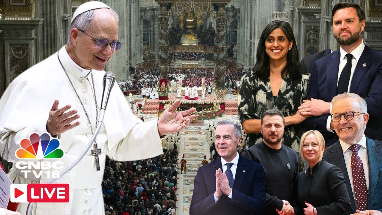 Vatican LIVE: World Leaders Attend Pope Leo XIV’s Inaugural Mass at St. Peter's Square | N18G