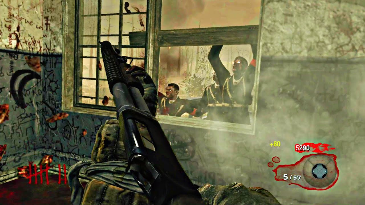 BLACK OPS ZOMBIES: VERRUCKT GAMEPLAY! (NO COMMENTARY)