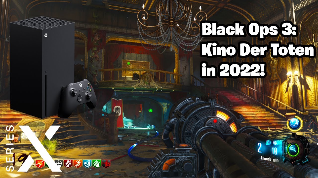 Call of Duty Black Ops 3:  Kino Der Toten Gameplay on Xbox Series X (no commentary)