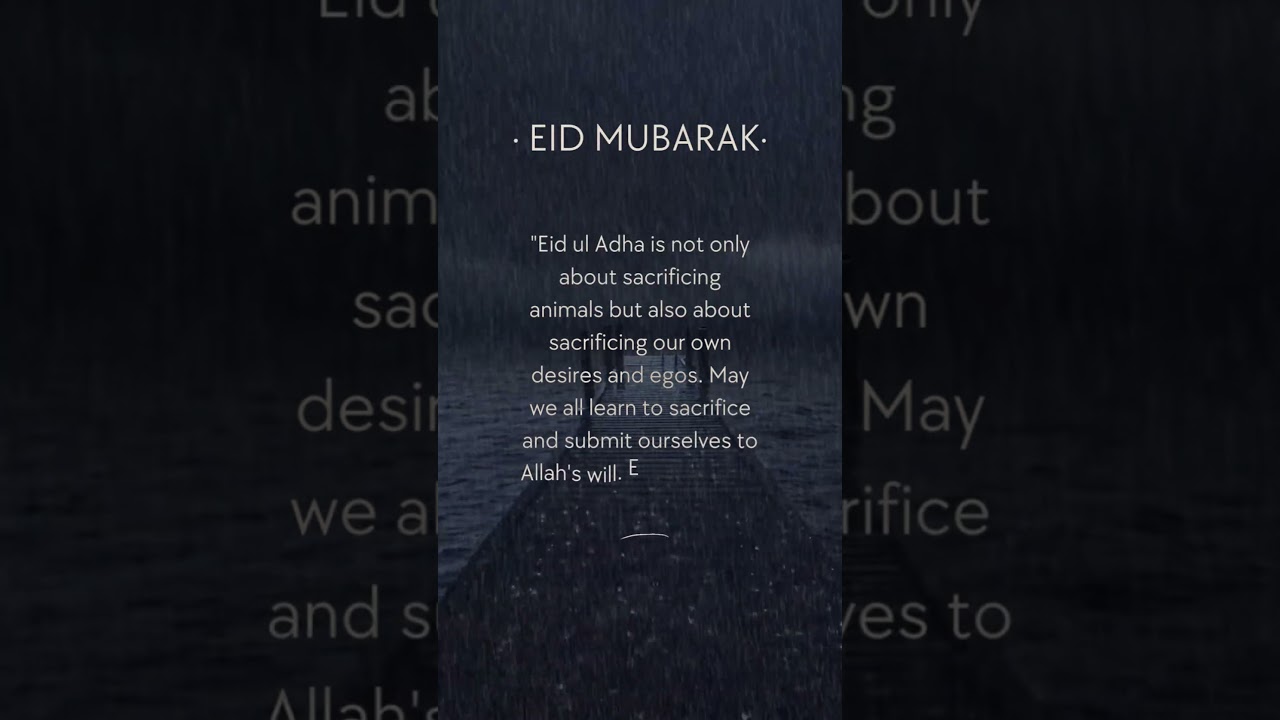 Eid UL Adha wishes quotes