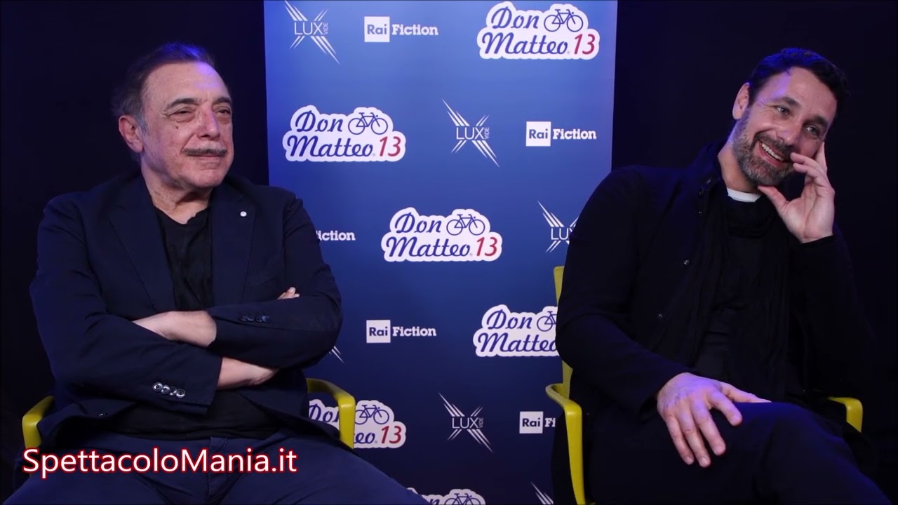 Don Matteo 13: videointervista a Raoul Bova e Nino Frassica