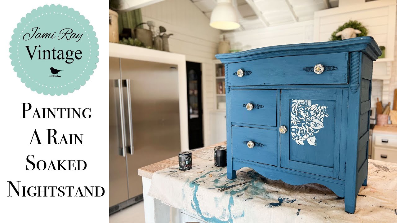 Painting A Rain Soaked Dresser