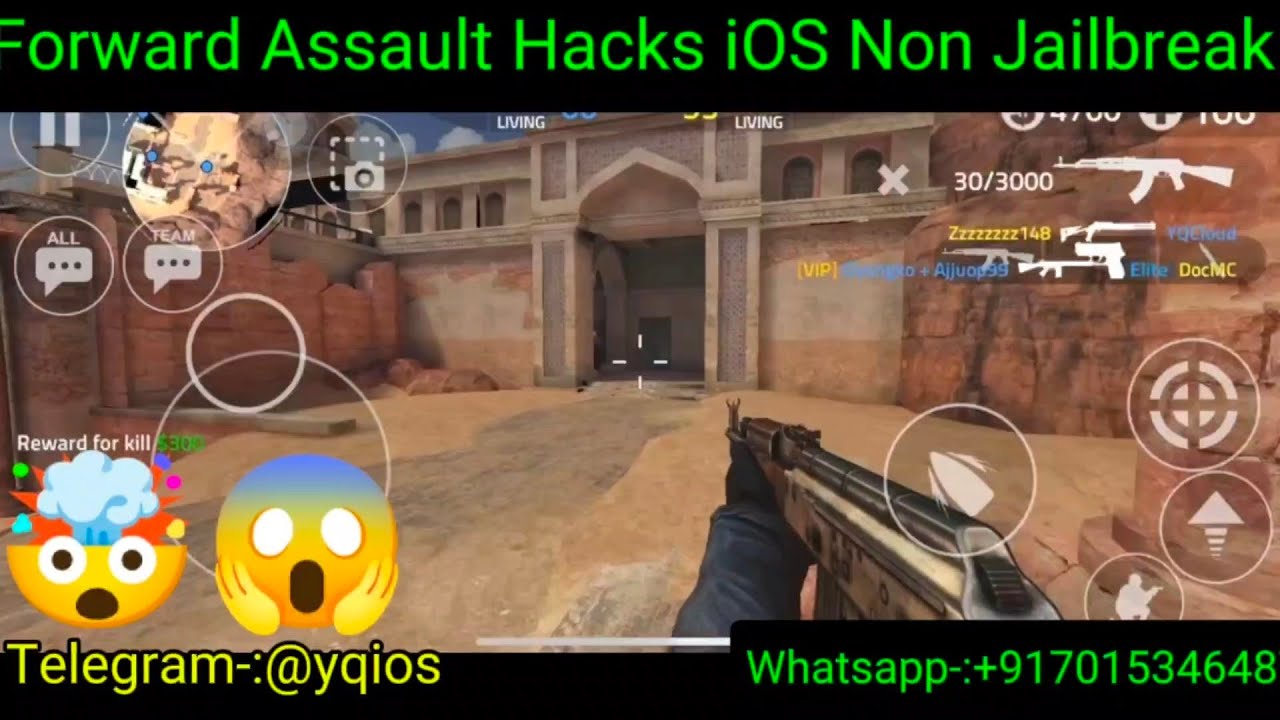Forward Assault Hacks Available iPhone & iPads | iOS Non Jailbreak Hacks |  #forwardassaulthack