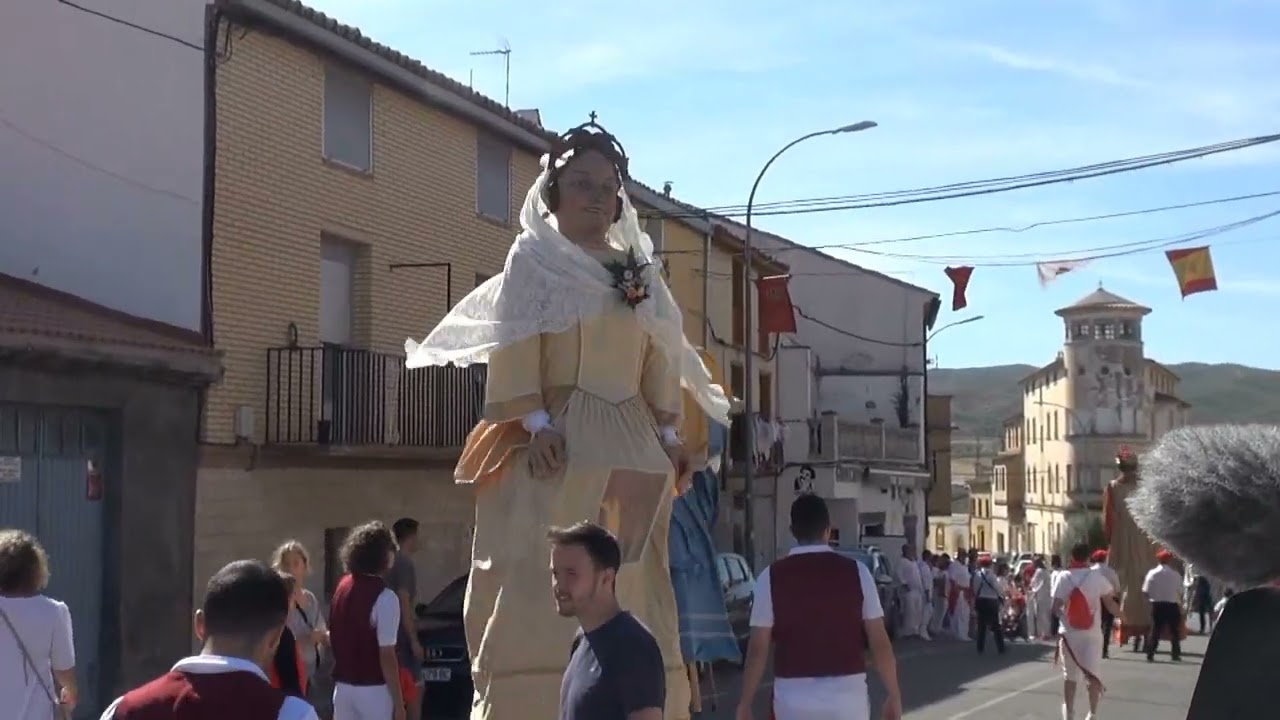 PLANTADA DE GIGANTES EN FITERO (NAVARRA) 17- 09 -2022