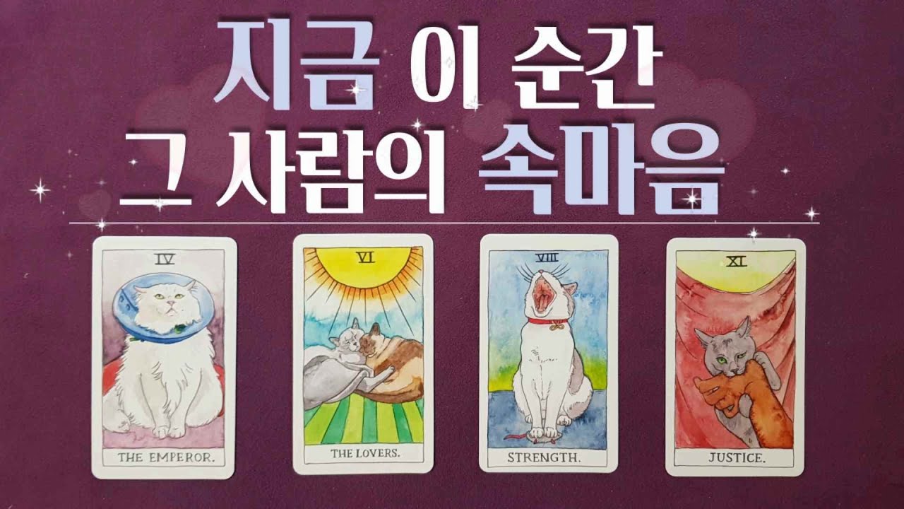 [타로/속마음] 지금 이순간 그사람의 속마음 (썸,짝사랑,재회,이별,앞으로 행동,관계흐름)