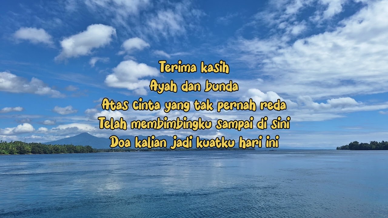 Terima Kasih Ayah dan Bunda [Musik Suno AI] #kidsong 