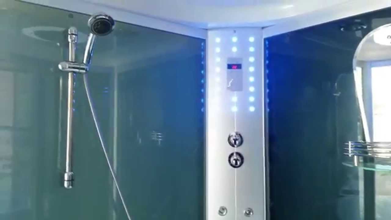 WN-150A combinatie whirlpool met douche cabines